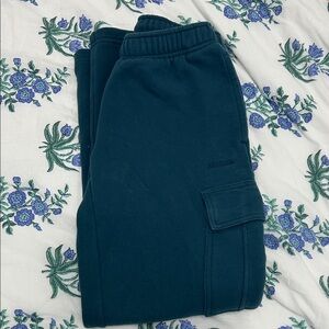 Aritzia Cargo Wide Leg Sweats